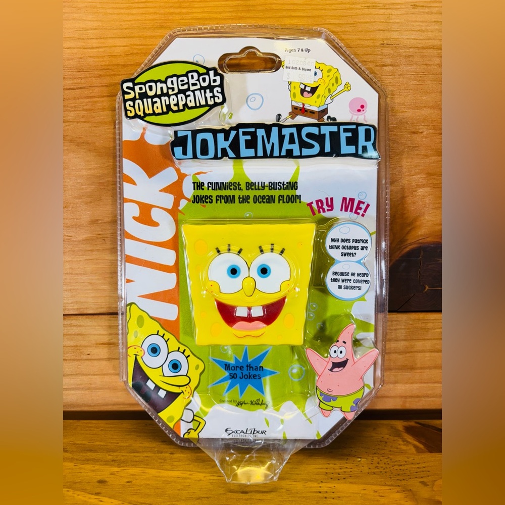Excalibur Nickelodeon Spongebob Squarepants Jokemaster Sealed Packet NIP